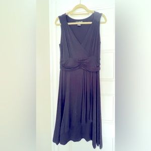 Vintage Willi Smith blk knit dress